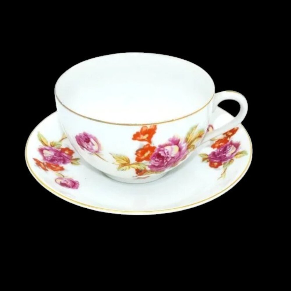 Vintage Jyoto Occupied Japan Teacup & Saucer